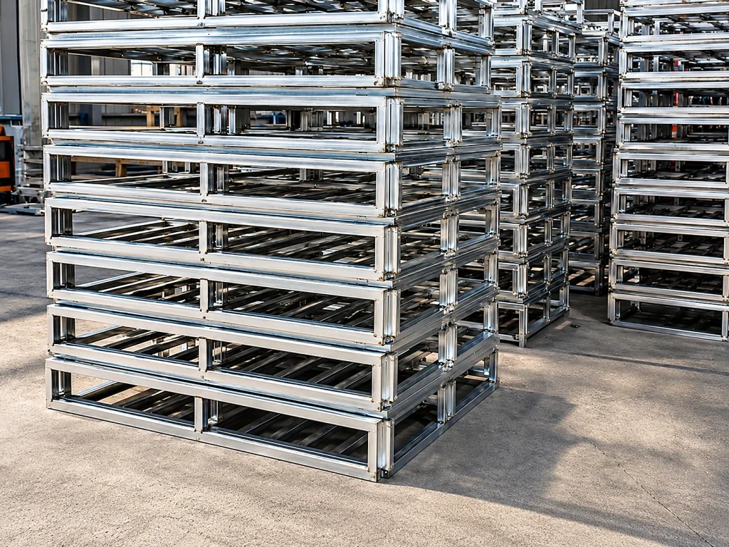 Pallet sắt lưu trữ hàng hóa