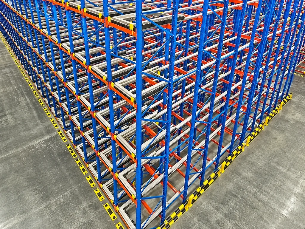 Kệ Push Back lưu trữ pallet