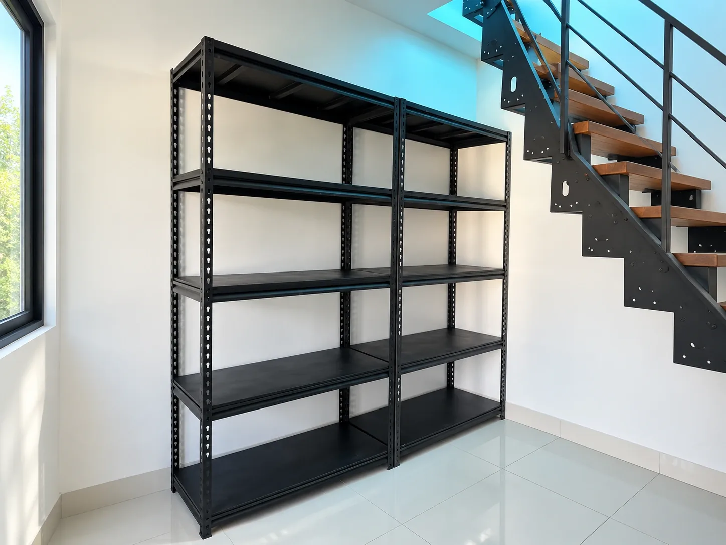 Kệ V Gài 5 tầng: dài 1000 x rộng 500 x cao 2000mm