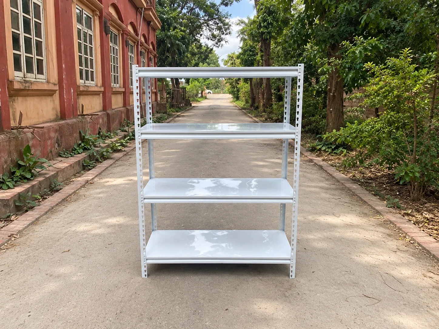 Kệ Sắt V 4 tầng: dài 1000 x rộng 400 x cao 1500mm