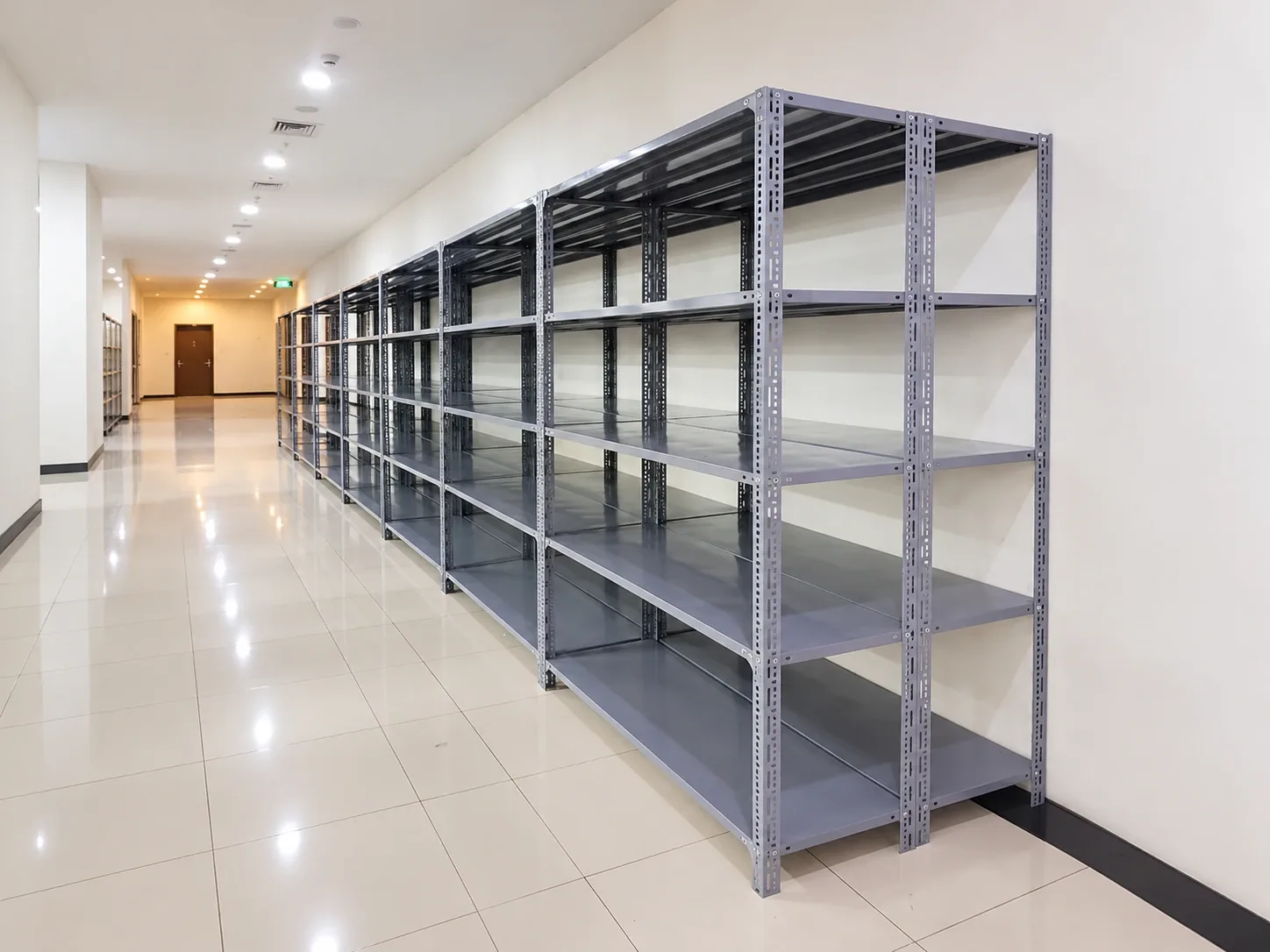 Kệ sắt v lỗ 5 tầng: dài 1500 x rộng 400 x cao 2000