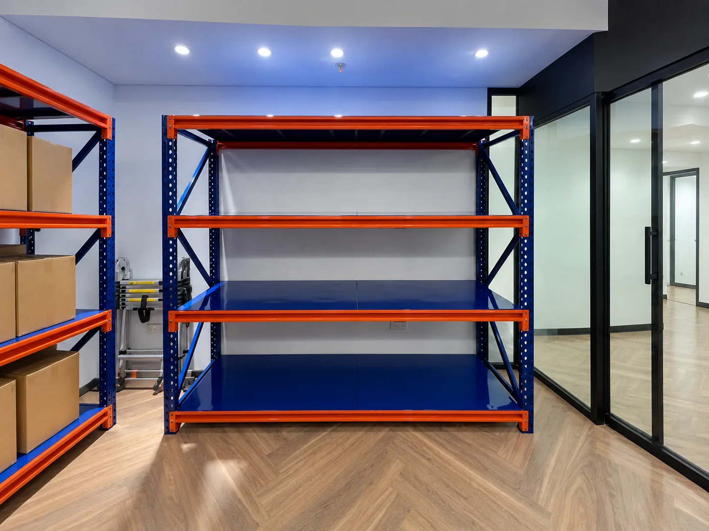 Kệ trung tải sơn tĩnh điện – Modul tiêu chuẩn