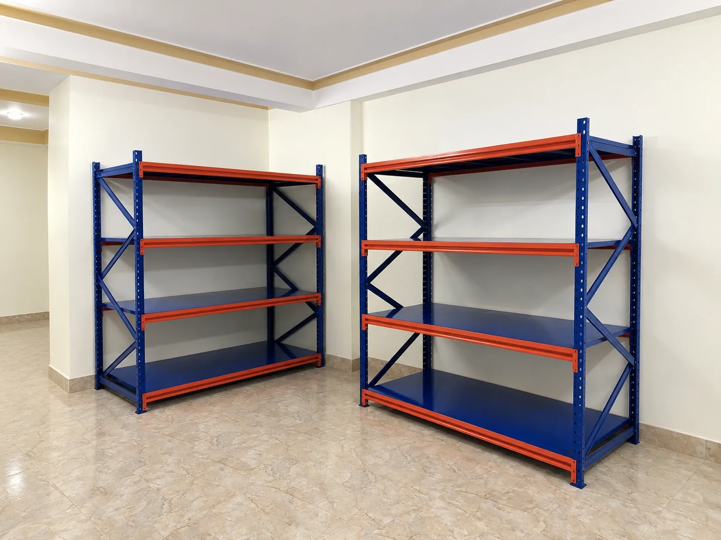 Kệ trung tải 4 tầng: dài 2000 x rộng 500 x cao 2000mm
