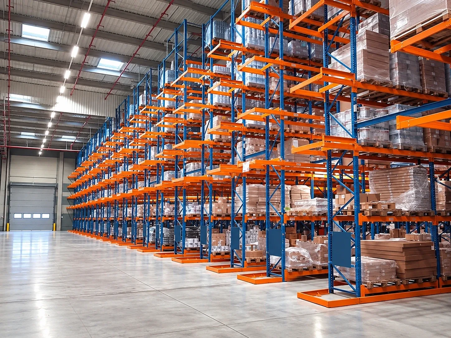 Kệ Selective chứa pallet – hệ thống kho