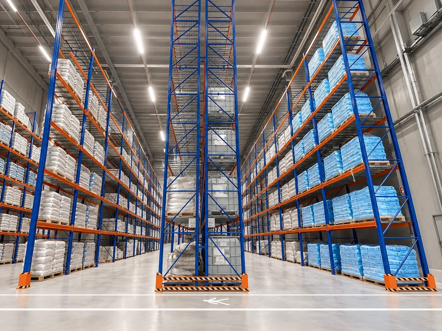 Kệ Selective 6 tầng pallet – mẫu 09