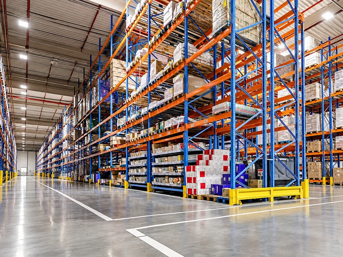 Kệ Selective 4 tầng pallet – mẫu 13