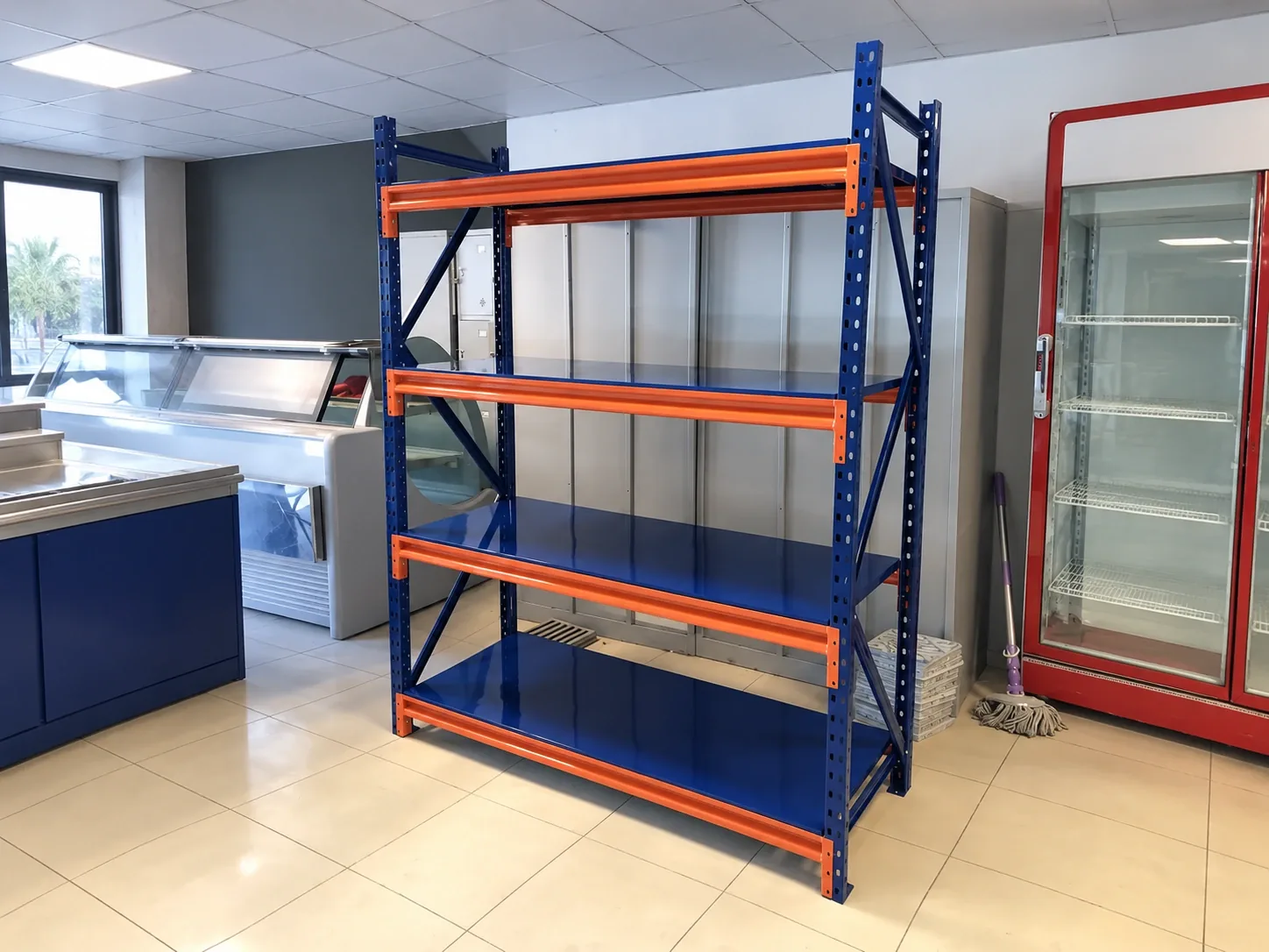 Kệ Để Hàng Trung Tải 4 Tầng D1500 x R600 x C2000mm