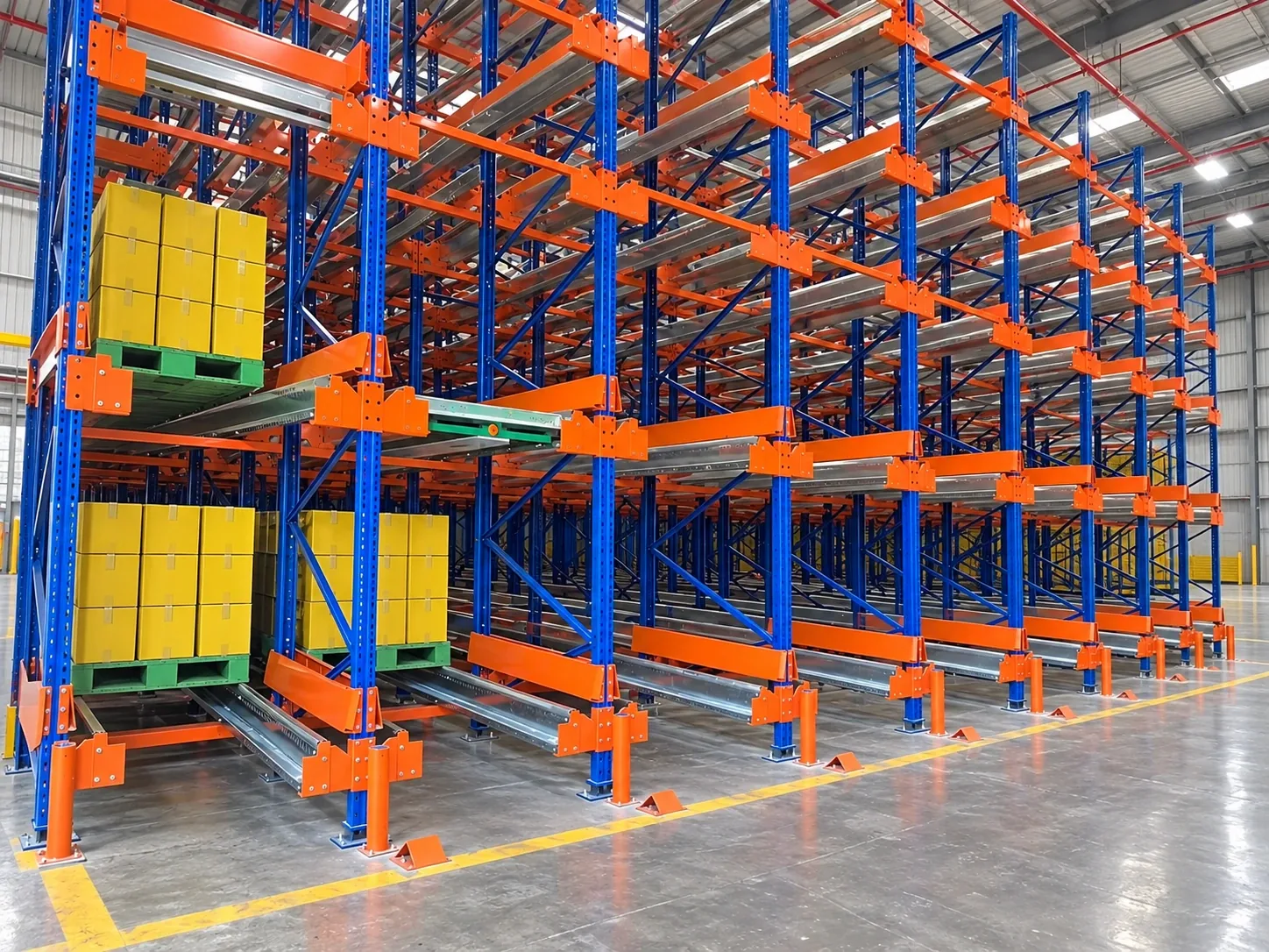 Kệ Selective 4 tầng pallet – mẫu 18