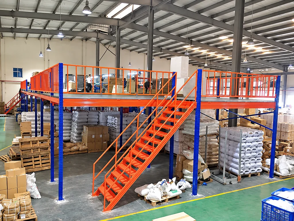 Kệ sàn Mezzanine cho kho hàng